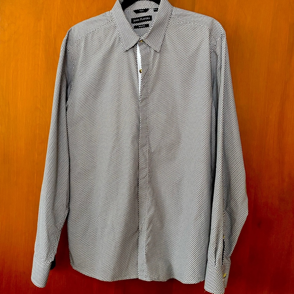 John Players button down shirt.